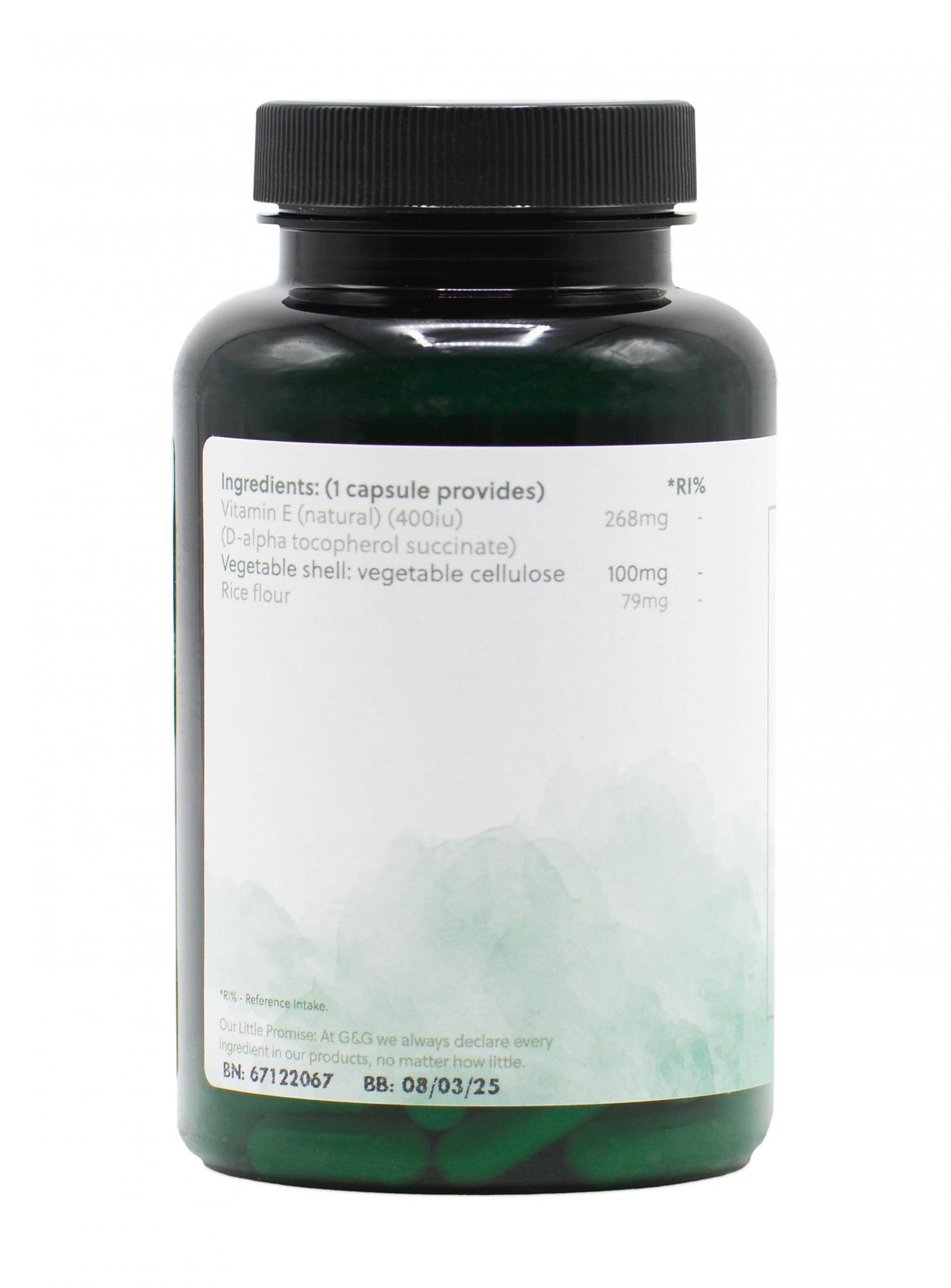 Vitamin E 400iu 120s