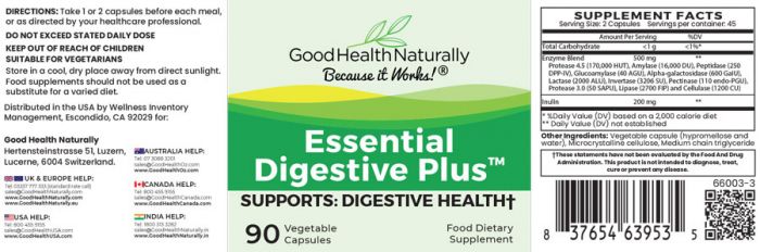 Essential Digestive Plus 90's
