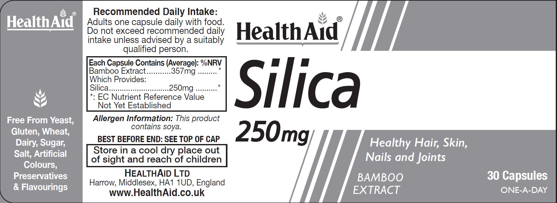 Silica 250mg 30's