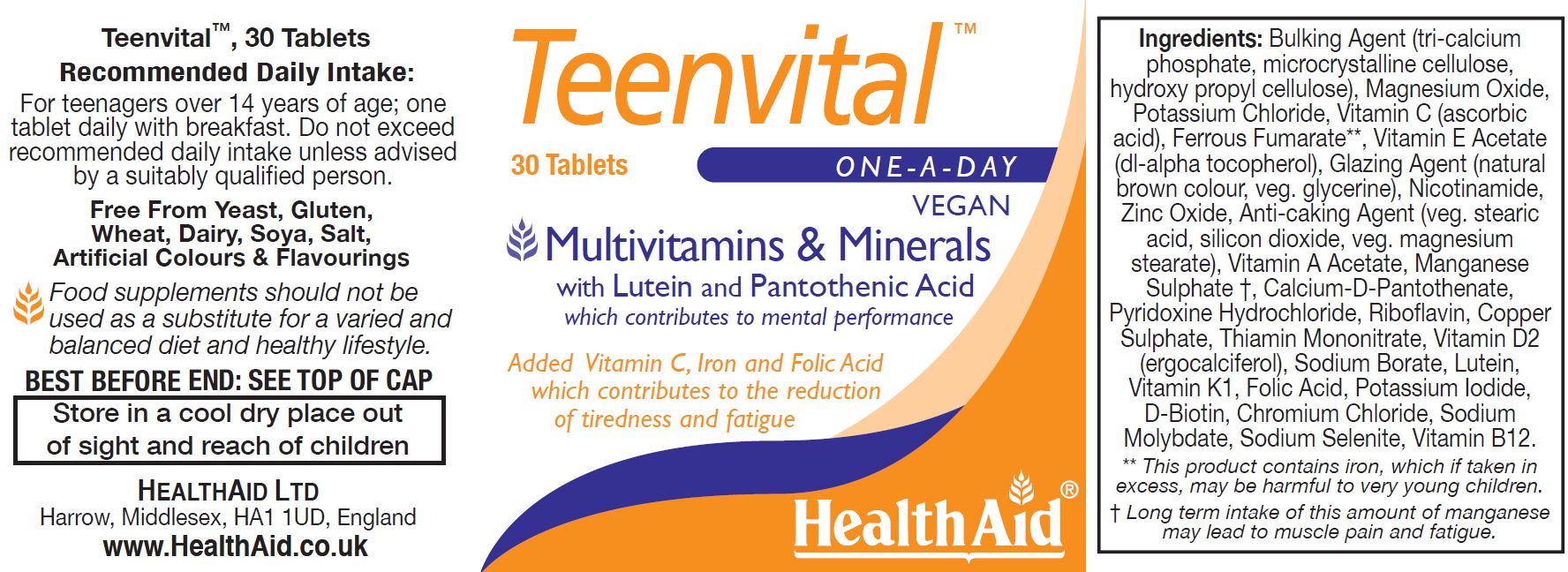 Teenvital 30's