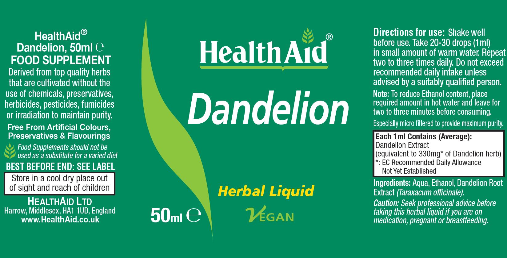 Dandelion 50ml
