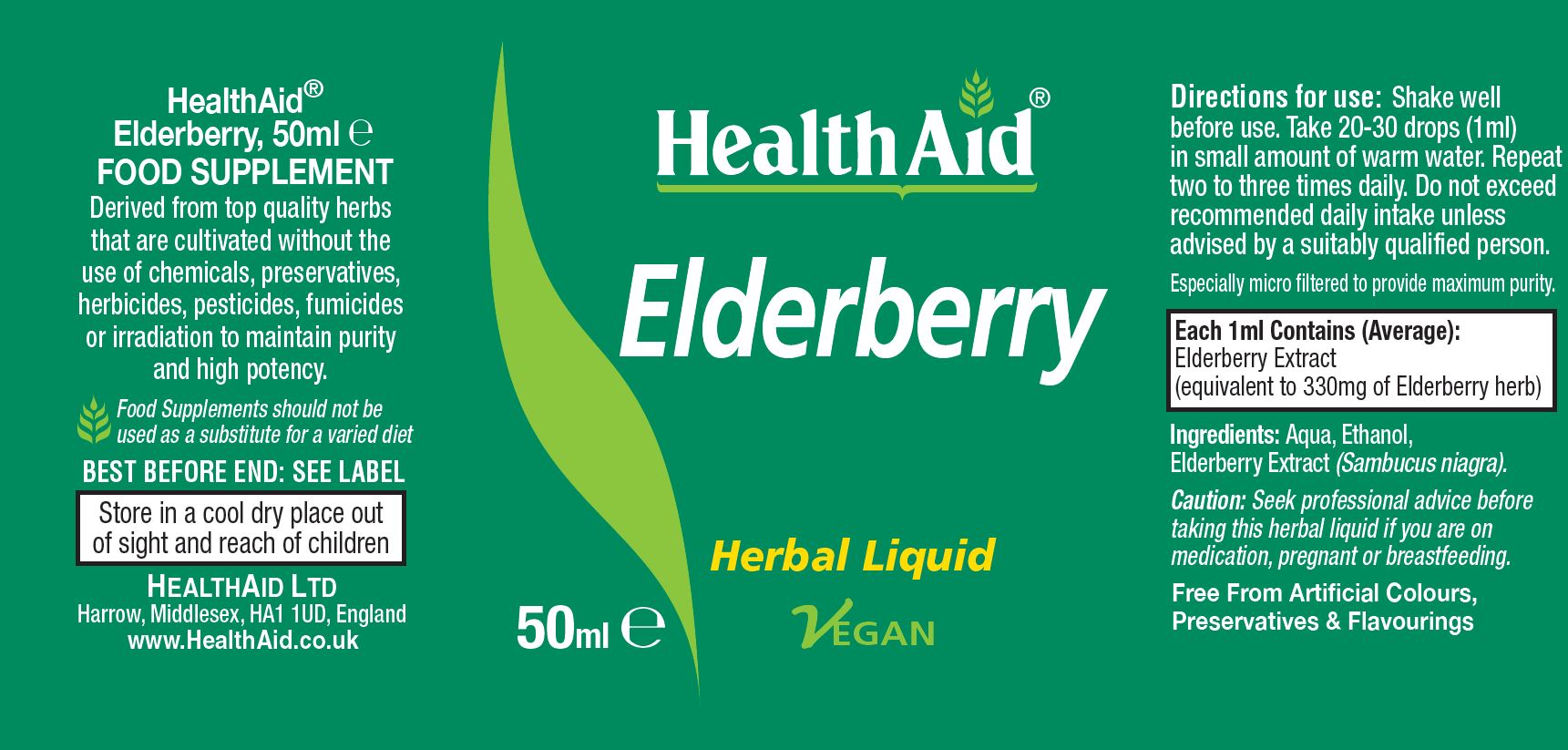 Elderberry 50ml