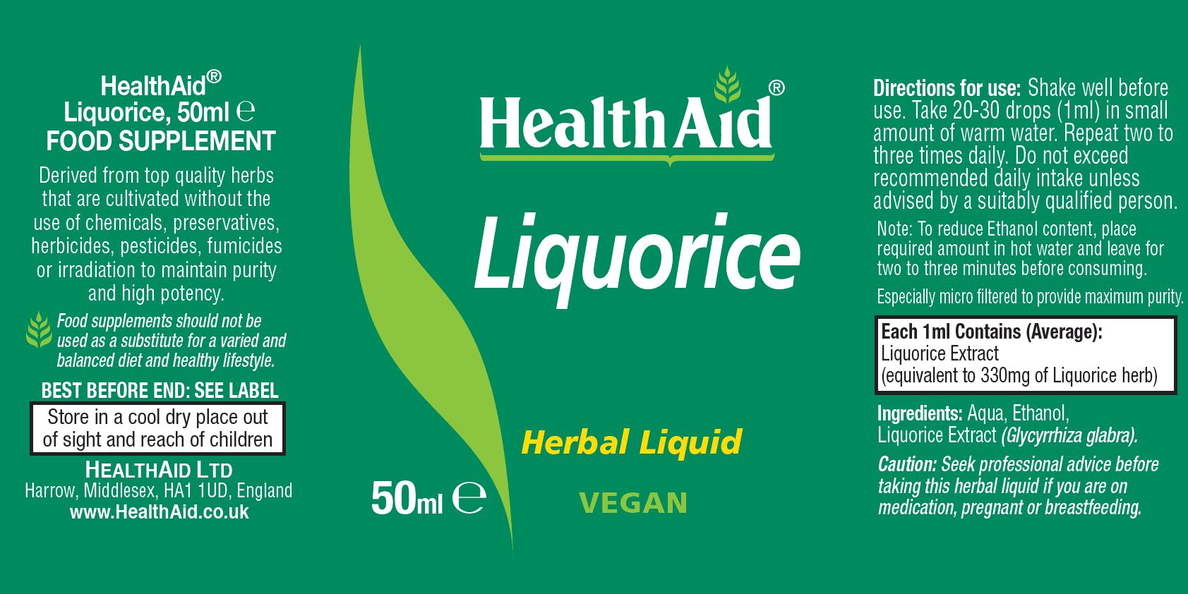 Liquorice 50ml