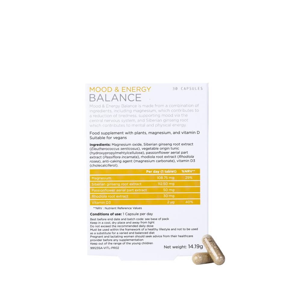 Mood & Energy Balance 30's