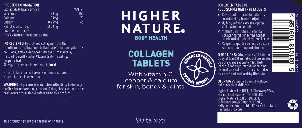 Collagen Tablets 180s