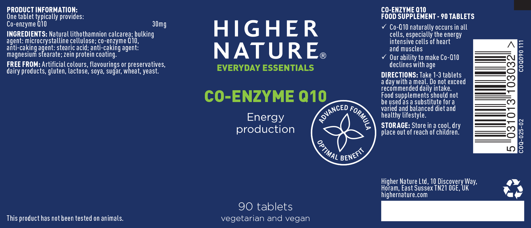 Co-Enzyme Q10 90's