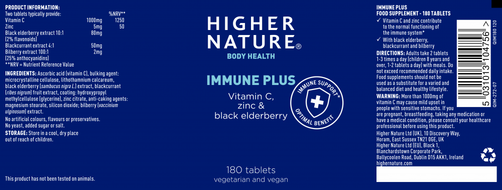 Immune Plus 180's