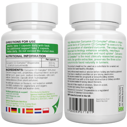 High Absorption Curcumin C3 Complex 90s