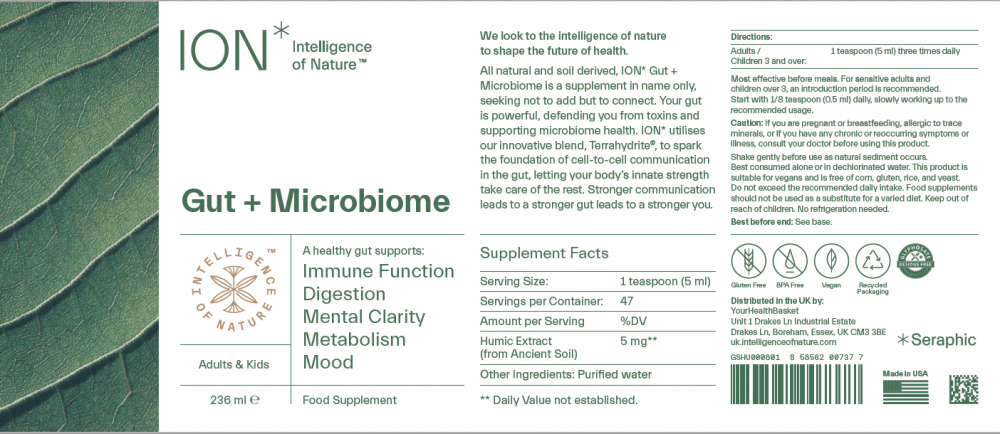 Gut + Microbiome 236ml