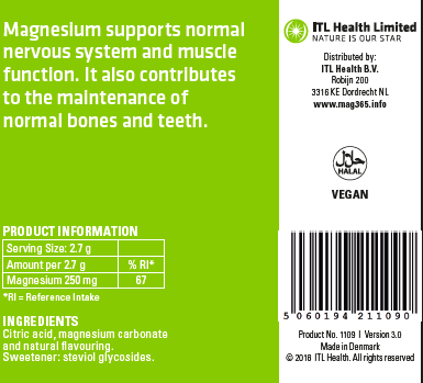 MAG365 Your Everyday Magnesium Exotic Lemon 300g