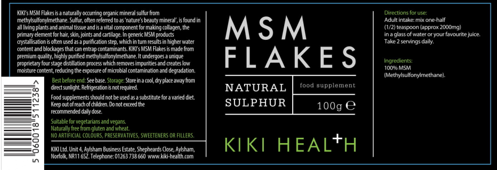 MSM Flakes 100g