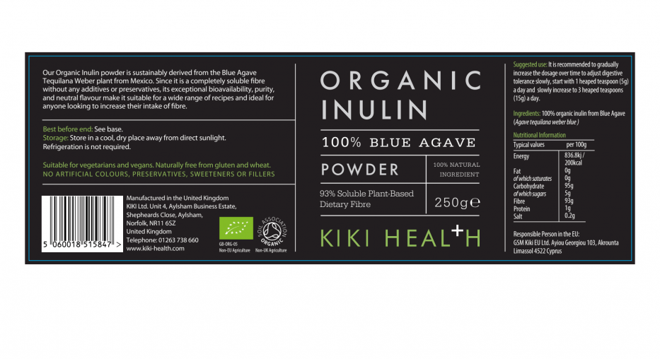 Organic Inulin Powder 250g