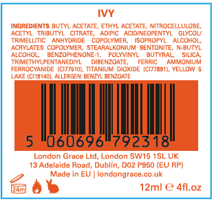 Nail Polish Ivy 12ml