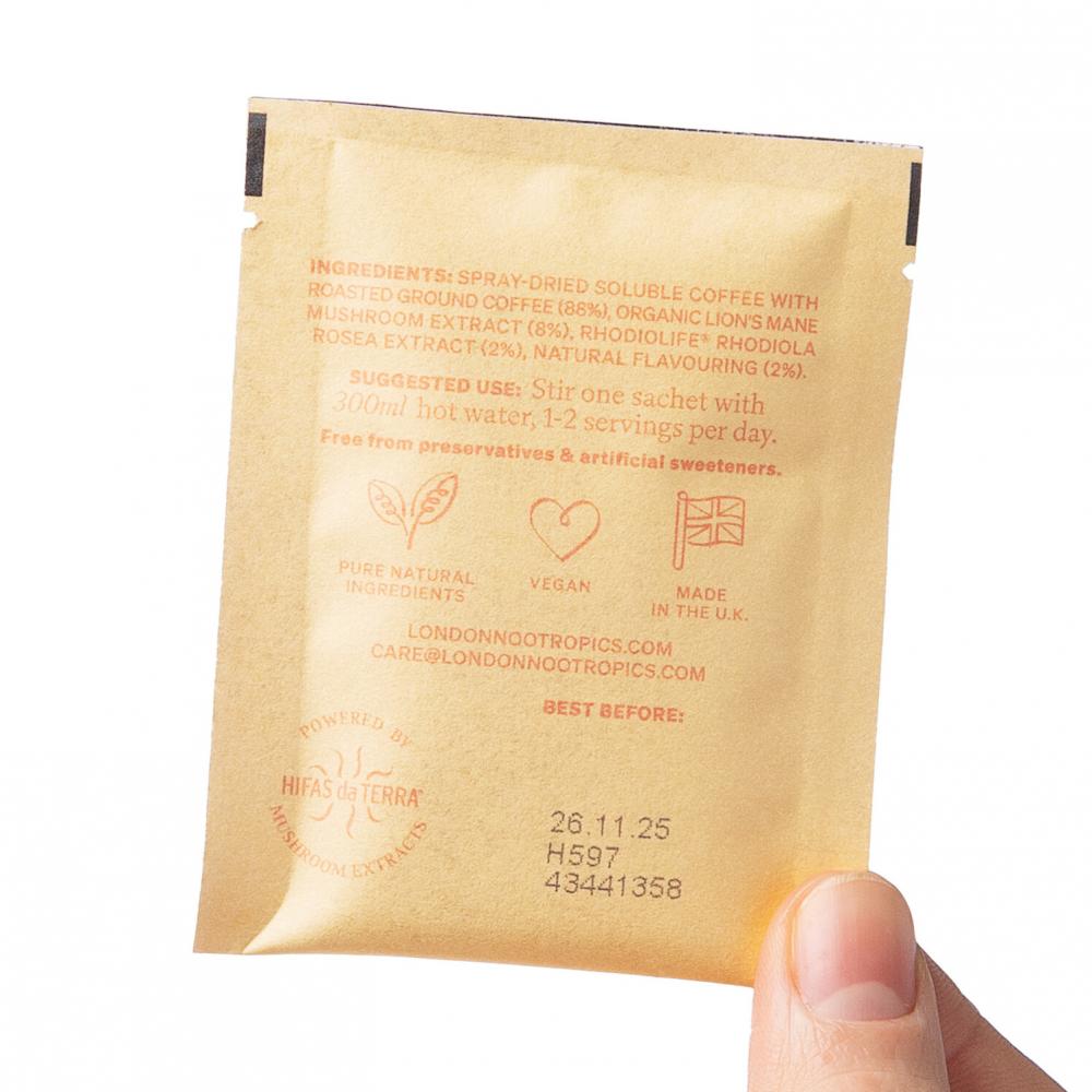 Selection Box Adaptogenic Coffee Flow, Zen & Mojo 12 Sachets (PINK)