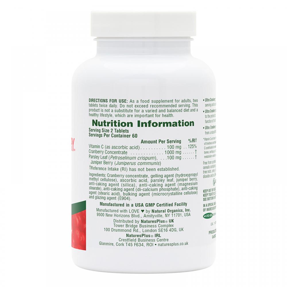 Sustained Release Ultra Cranberry 1000mg 120s