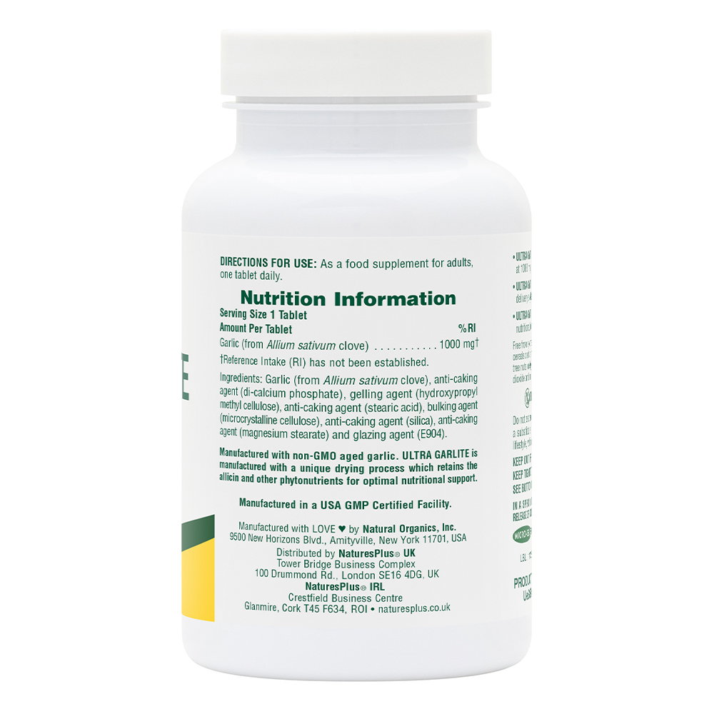 Ultra Garlite 1000mg 90's