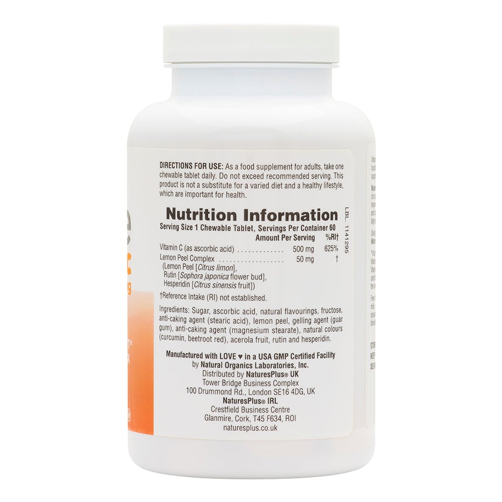 Immune Vitamin C 500mg 60’s