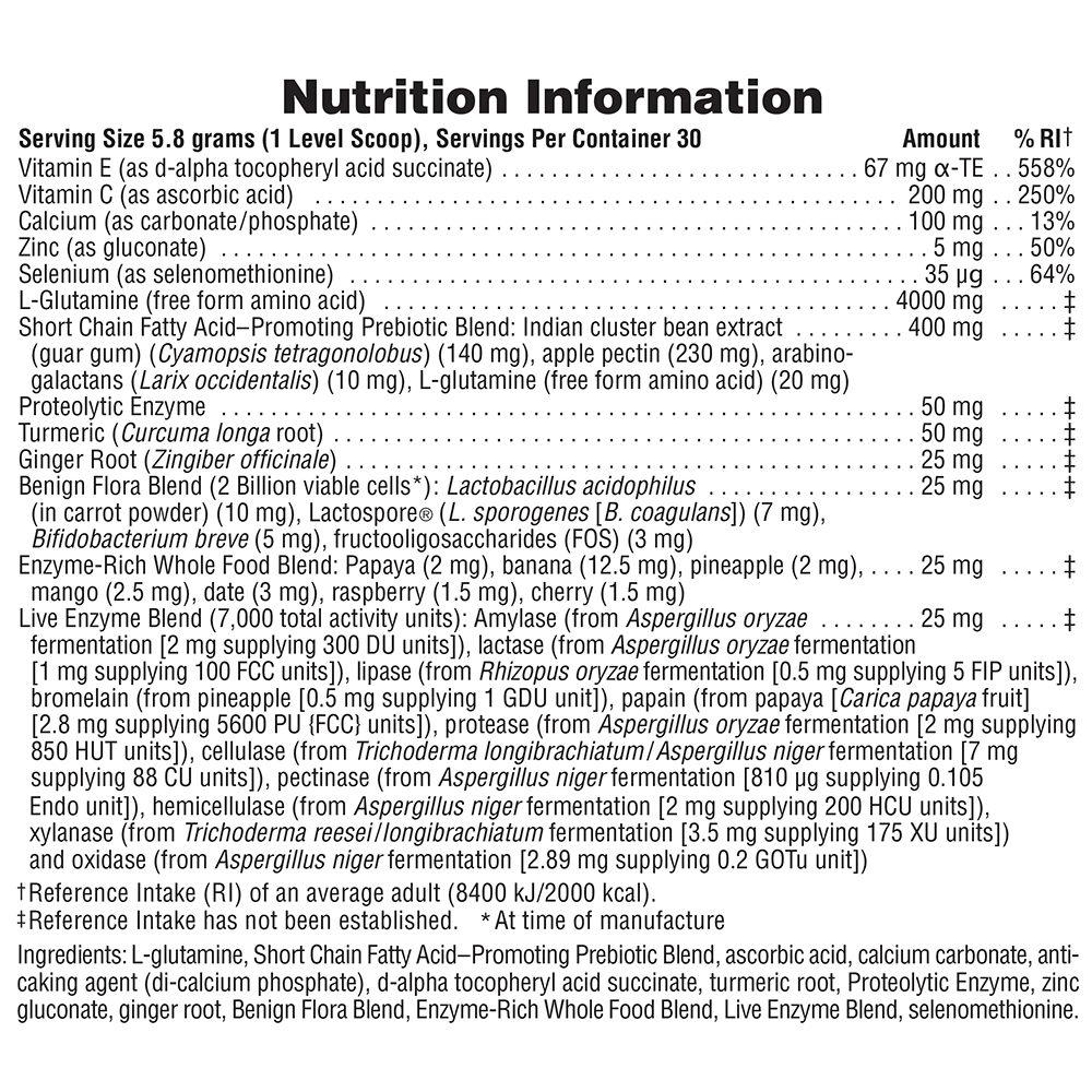 GI Nutra Total Digestive Wellness Powder 174g (Currently Unavailable)