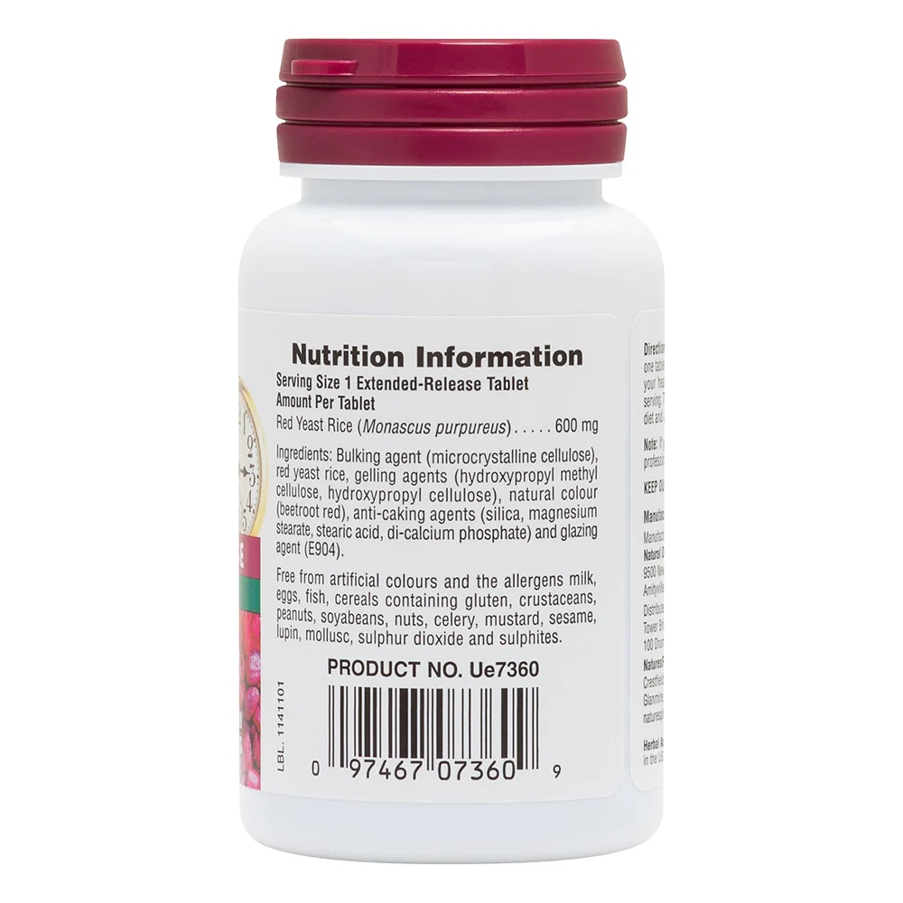 Red Yeast Rice 600mg Extended Release 30's