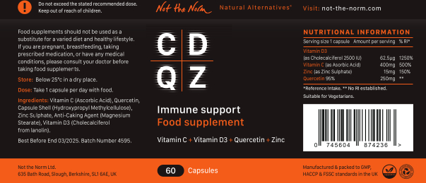CDQZ Immune Support 60's