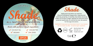 Shade All-Natural Sunscreen SPF25 15ml