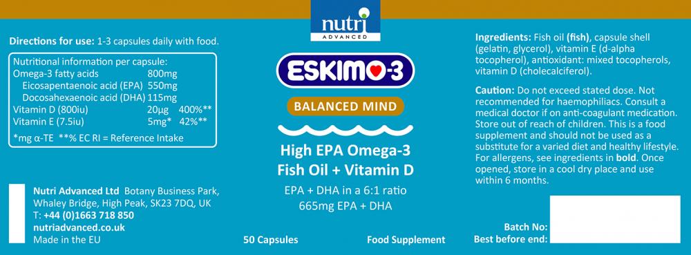 Eskimo-3 Balanced Mind 50's
