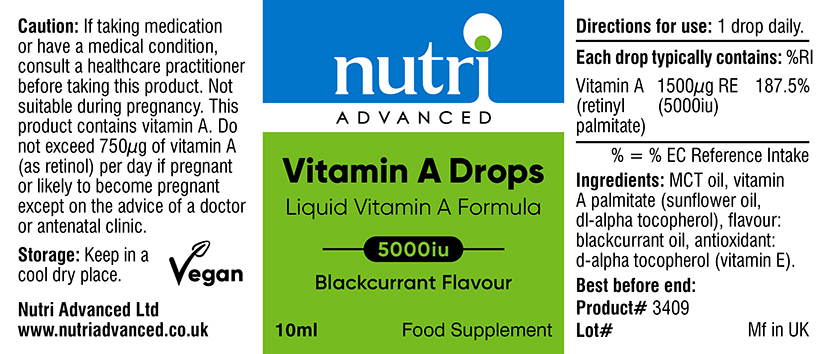 Vitamin A Drops 10ml