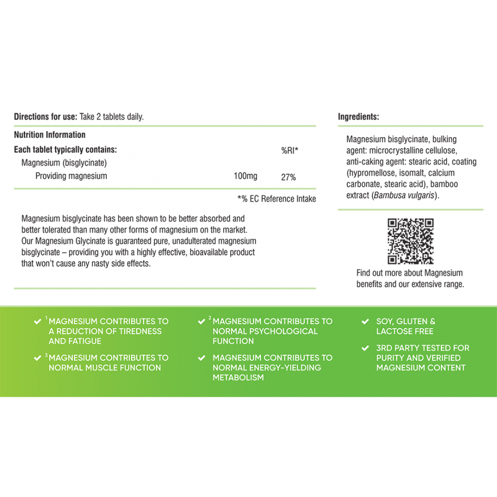 Magnesium Glycinate 60s
