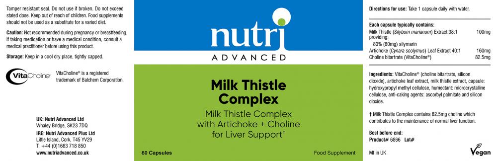 Milk Thistle Complex 60's