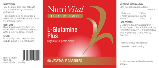 L-Glutamine Plus 90's