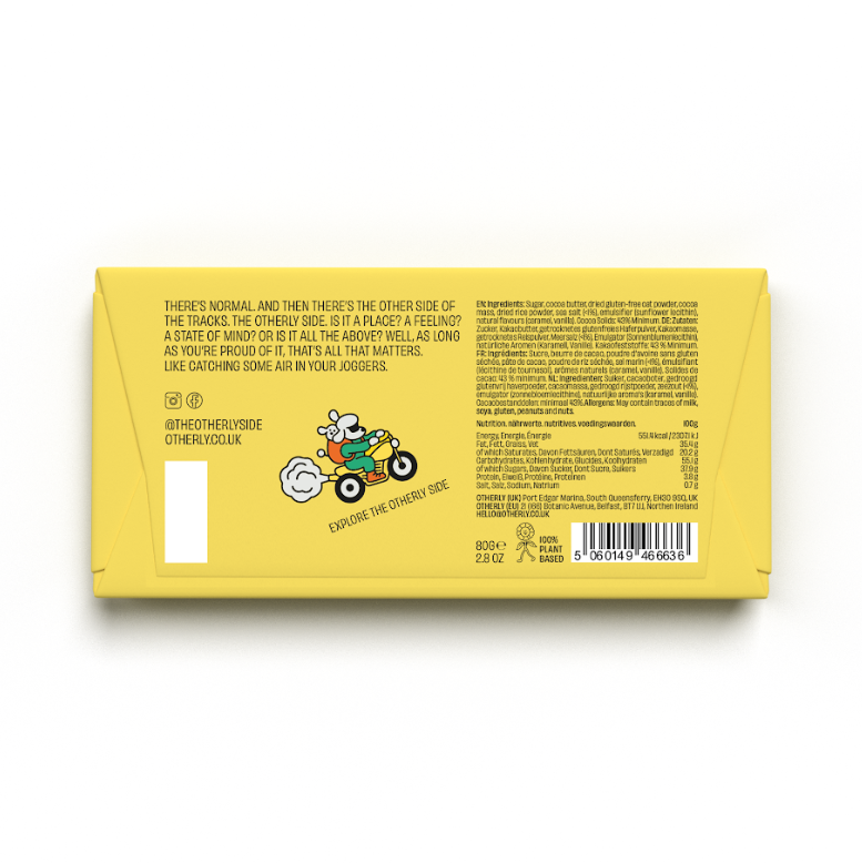 Salted Caramel Oatm*lk Chocolate 2.8oz/80g