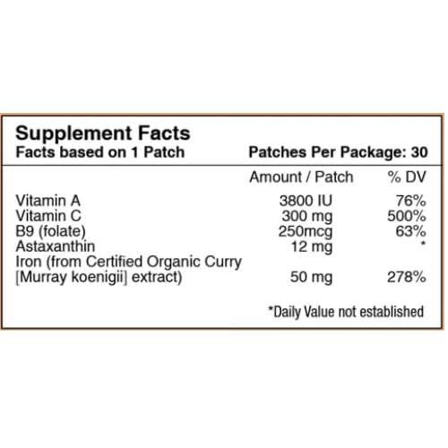 Iron Plus Patch 30's