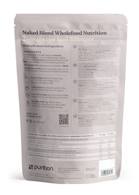 Wholefood Nutrition Naked Blend 500g