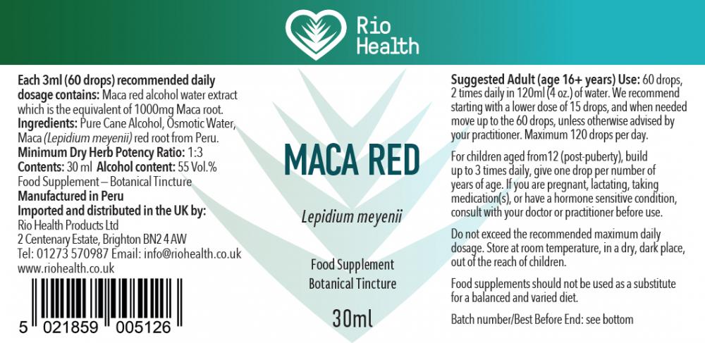 Maca Red 30ml