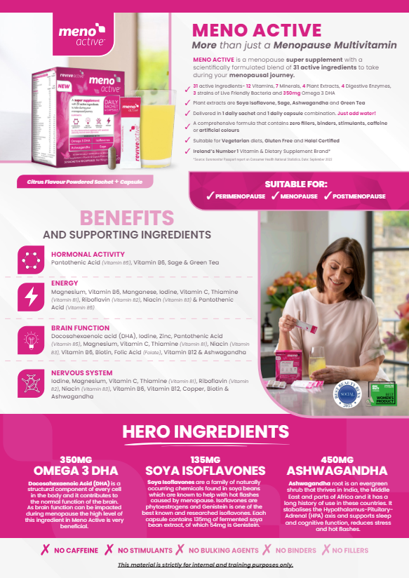 Meno Active 30 Sachets & 30 Capsules
