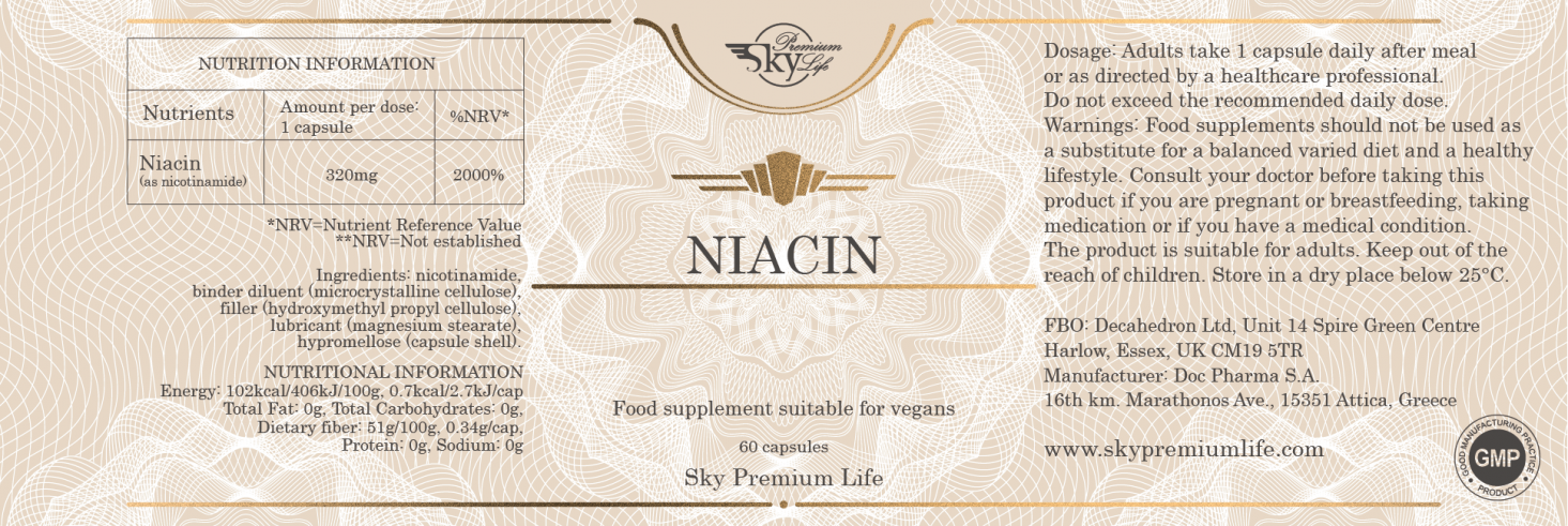 Niacin 60's