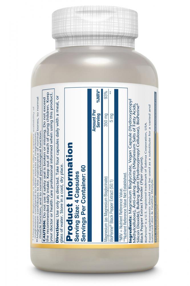 Magnesium Bisglycinate 350mg 240's