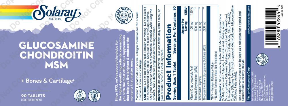 Glucosamine Chondroitin MSM 90's