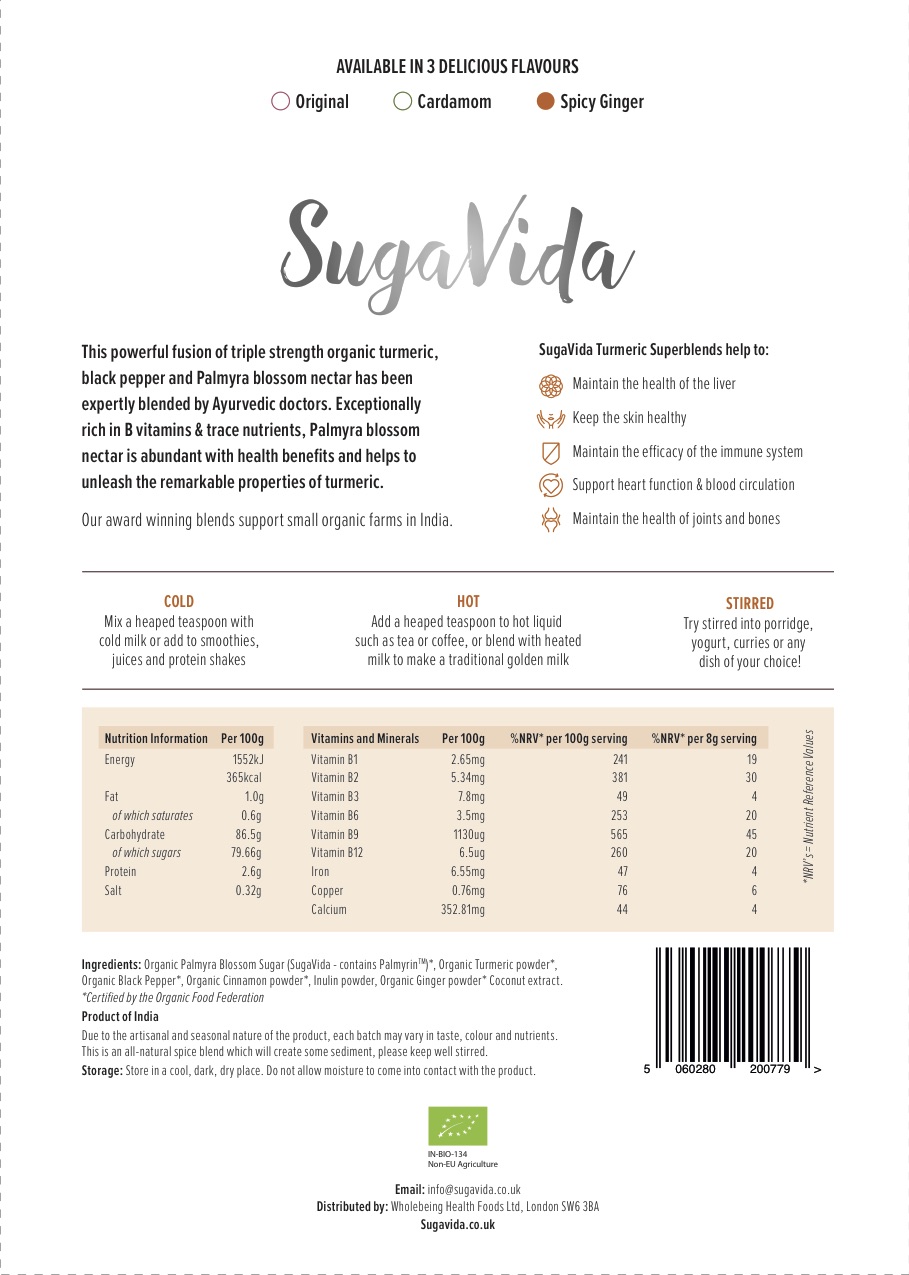 Lakadong Turmeric Superblend with Ginger 240g