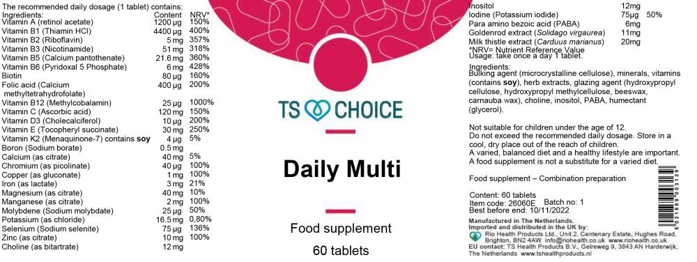 Daily Multi 60's