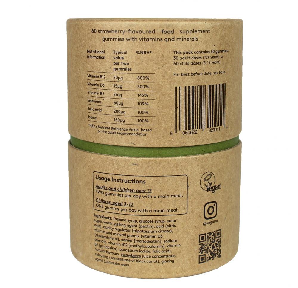 The Multivitamin for Vegans 60's
