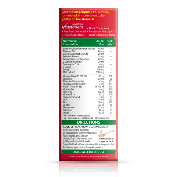 Feroglobin Liquid Plus 200ml