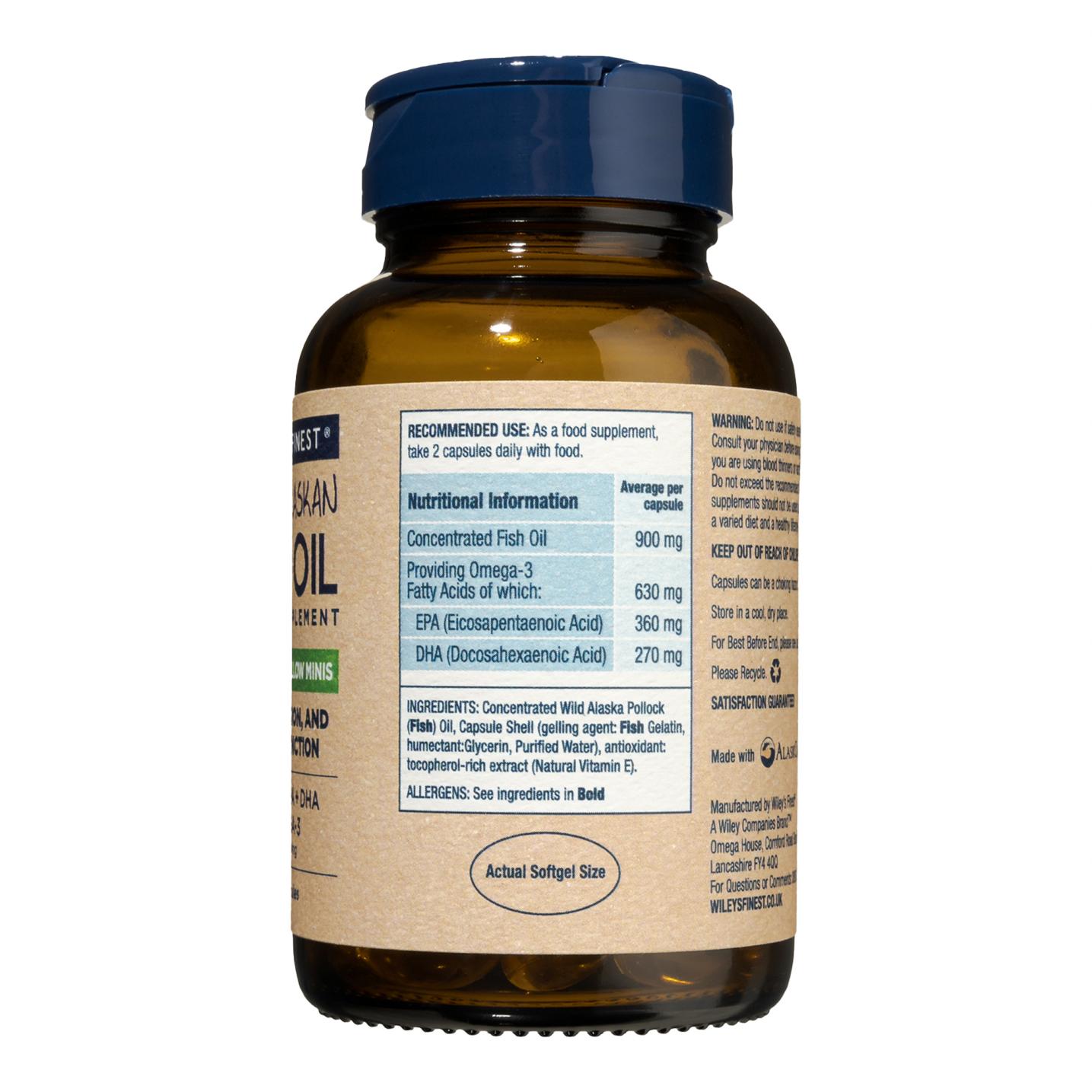 Wild Alaskan Fish Oil Easy Swallow Minis 60s