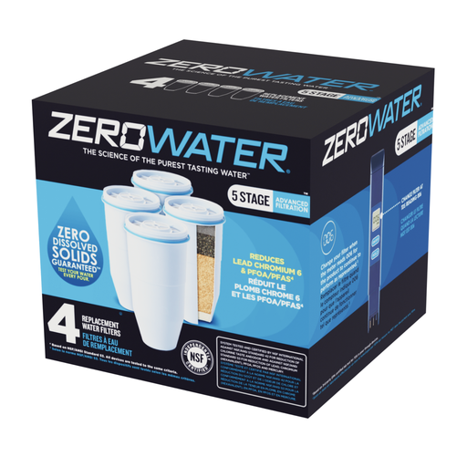 Replacement Water Filters (4 Pack)