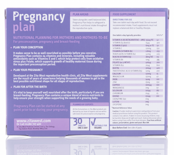 Pregnancy Plan 30's