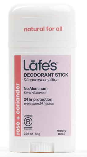 Deodorant Stick Rose + Coriander 64g (Currently Unavailable)