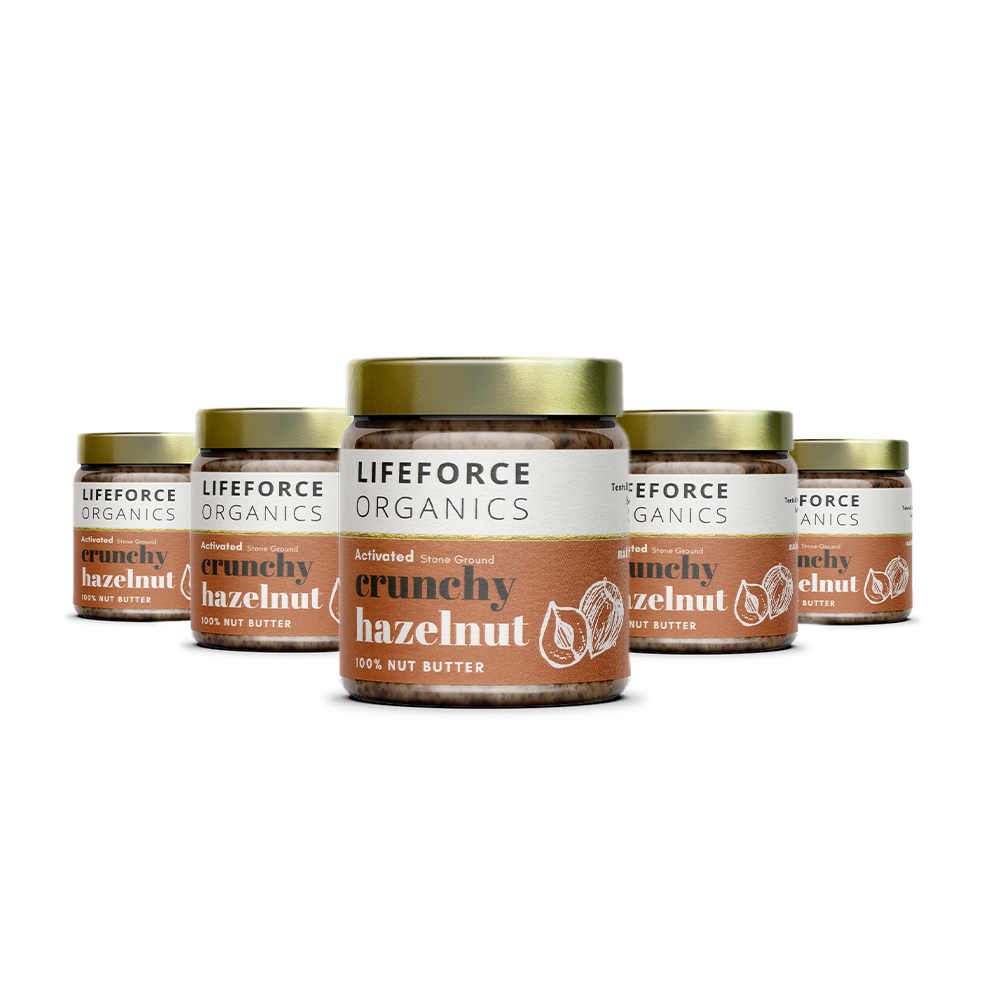 Activated Crunchy Hazelnut Butter 220g x 6 CASE