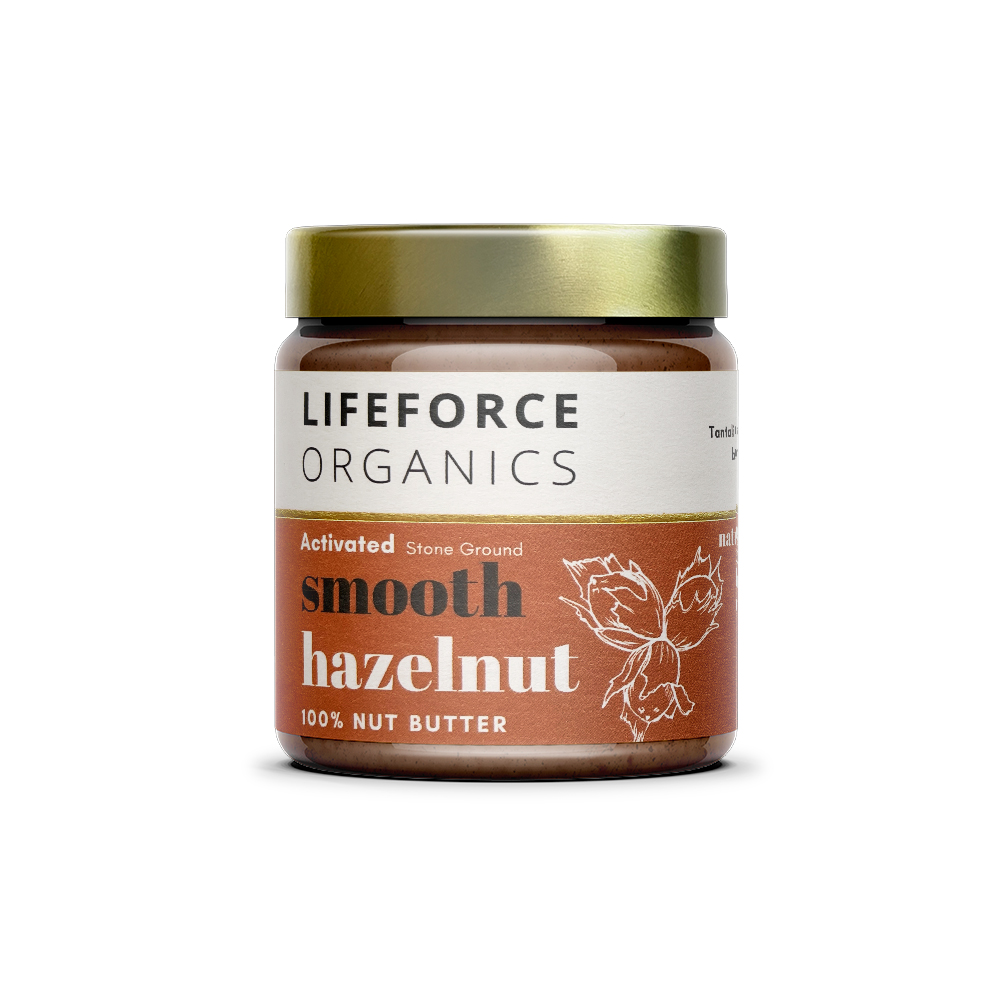Activated Smooth Hazelnut Butter 220g SINGLE