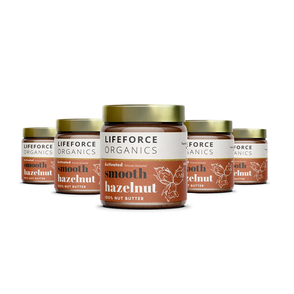 Activated Smooth Hazelnut Butter 220g x 6 CASE