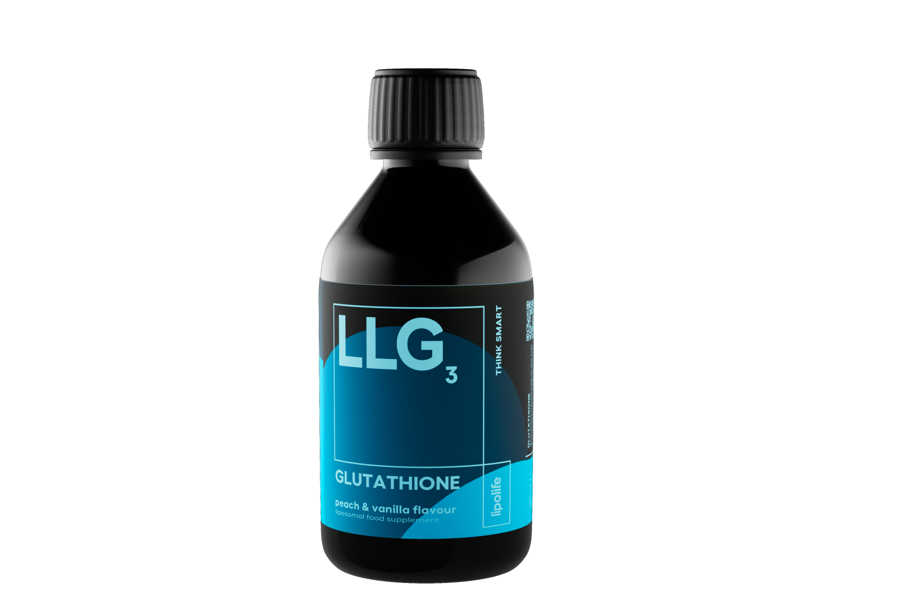 LLG3 Glutathione Peach & Vanilla Flavour 240ml (Liposomal)